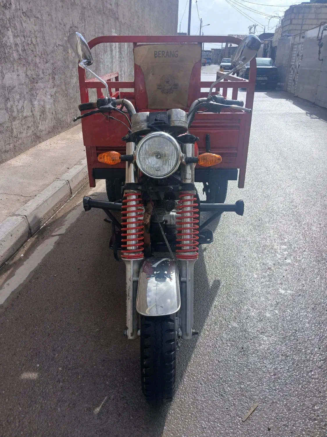 موتور سه چرخ بیرنج مدل ۹۶ سالم تمیز|موتورسیکلت|مشهد, شهید احمدی روشن|دیوار