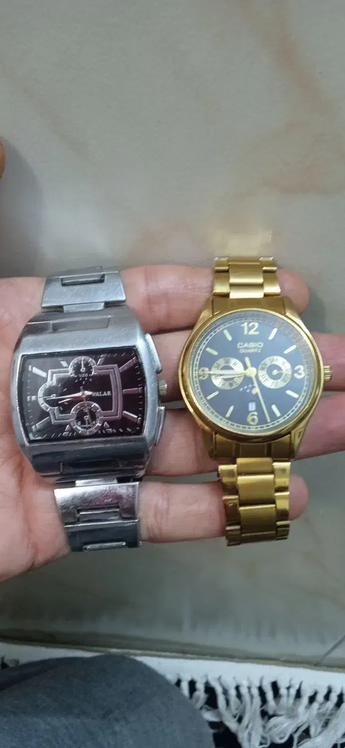 ساعت مچی کاسیو طلایی|ساعت|همدان, |دیوار