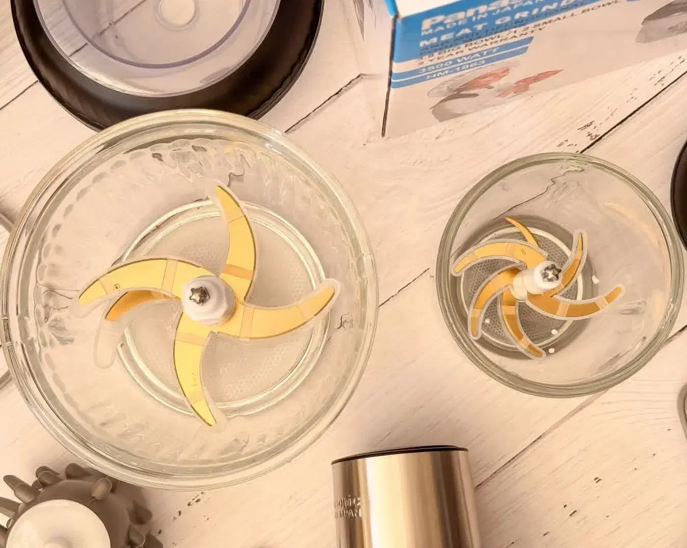 خردکن و آسیاب دوقلو پاناسونیک دو کاسه مدلHM-1863|خردکن، آسیاب، غذاساز|تهران, علم و صنعت|دیوار