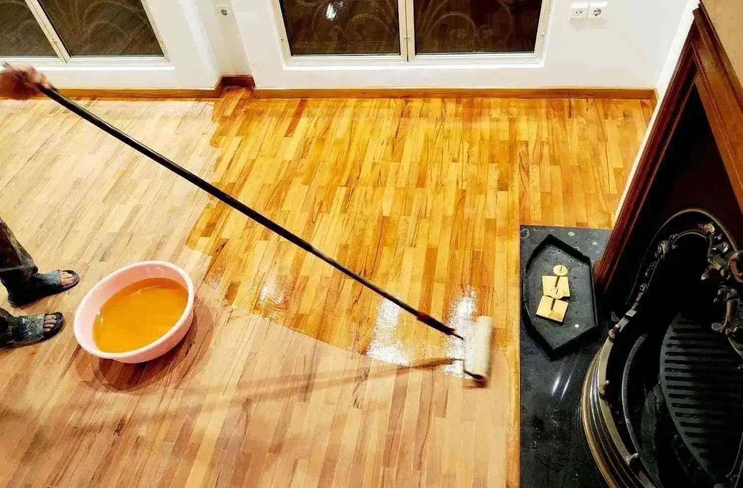 قیمت پارسال پارکت انبارکفپوش رشت275رولی کاغذدیواری|خدمات پیشه و مهارت|رشت, صفاری|دیوار