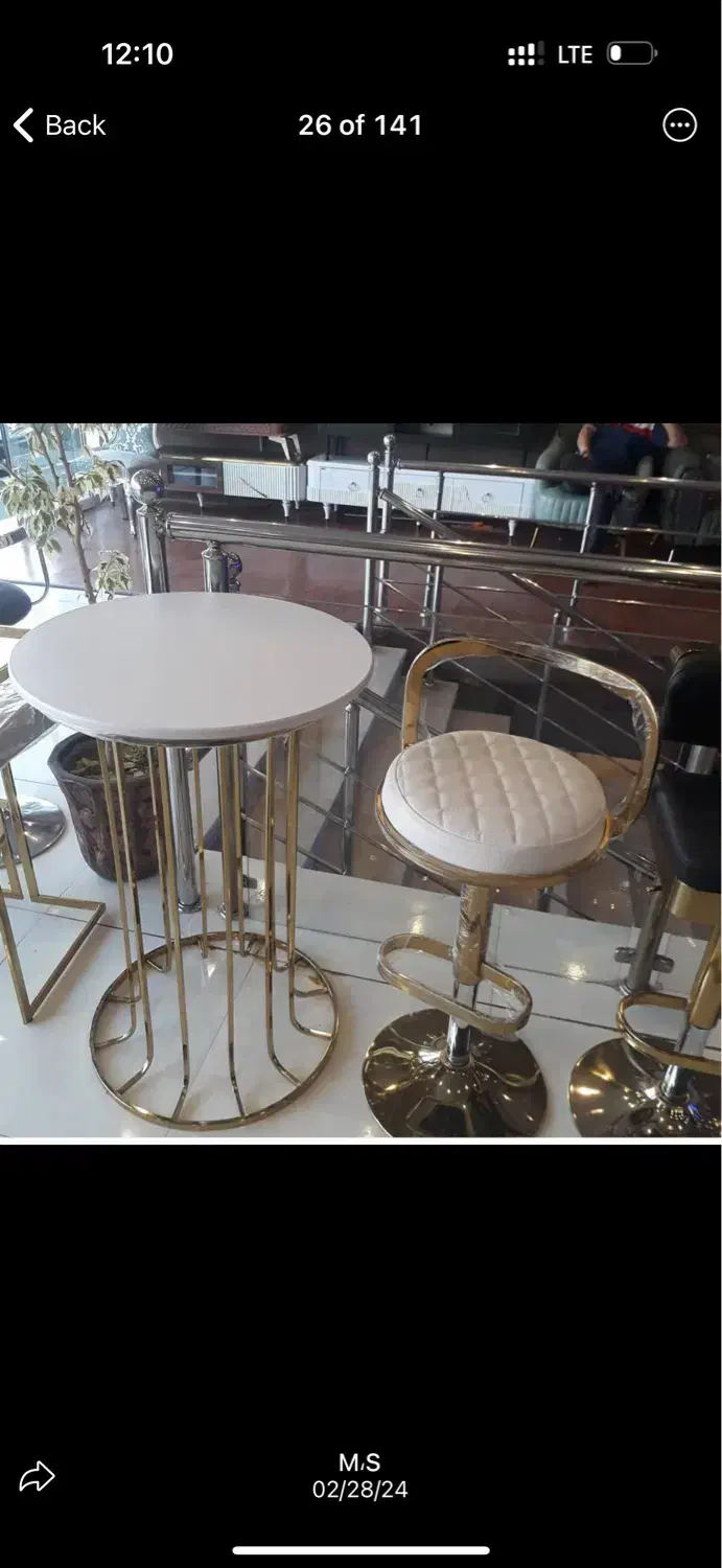 صندلی اپن گردان تحصیلی میز اداری رستورانی کانتر مز|صندلی و نیمکت|مشهد, عامل|دیوار