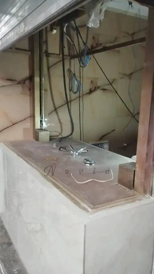 گاوصندوق اسانسوری هوشمند همراه با هالوژن|ابزارآلات|بروجرد, |دیوار