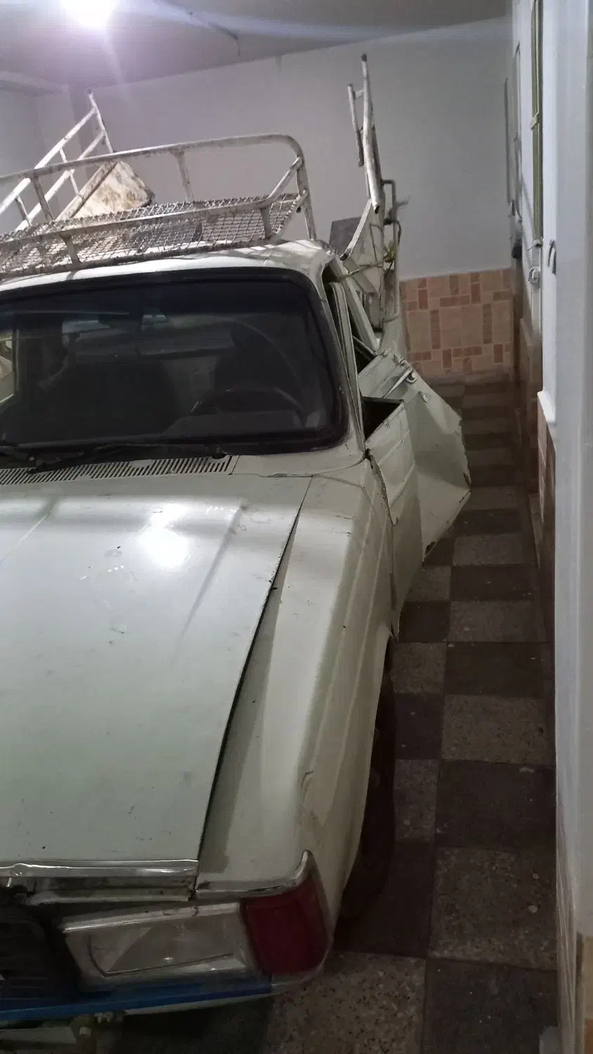 پیکان وانت دوگانه سوز کارخانه مدل ۹۰ تصادفی|خودرو سواری و وانت|همدان, |دیوار