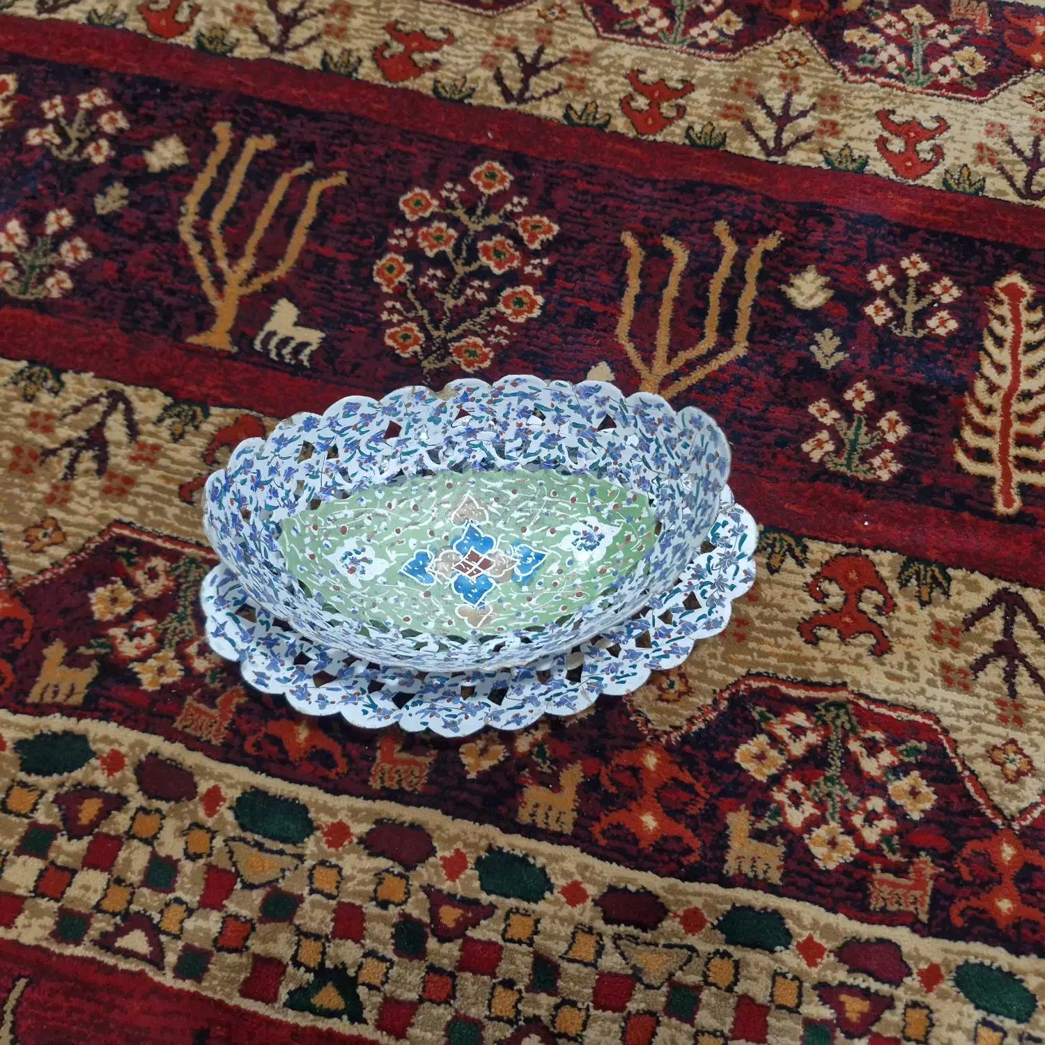 ظرف میناکاری|صنایع دستی و سایر لوازم تزئینی|شهریار, شهرک شاهد|دیوار