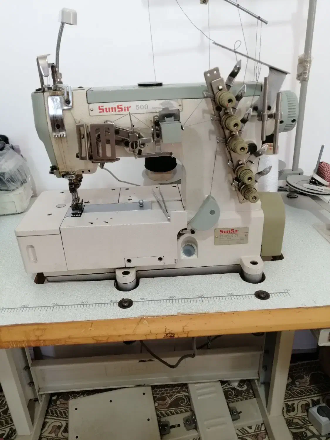 چرخ میاندوز صنعتی|چرخ خیاطی و ریسندگی|تاکستان, |دیوار