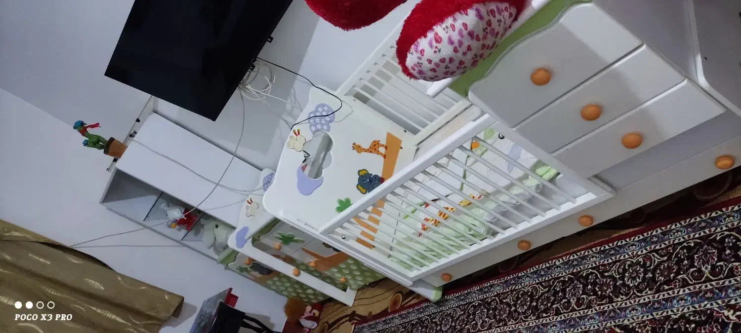 سرویس خواب کامل نوزاد و نوجوان تا۱۶سال|تخت و سرویس خواب|دره شهر, |دیوار