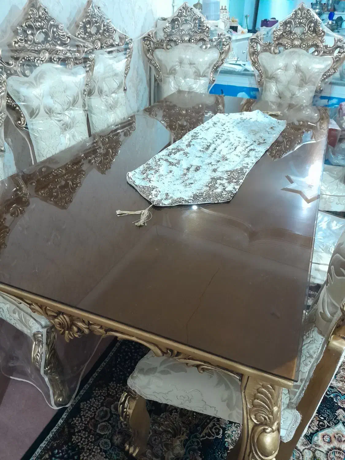 میز غذاخوری|میز و صندلی غذاخوری|سلماس, |دیوار