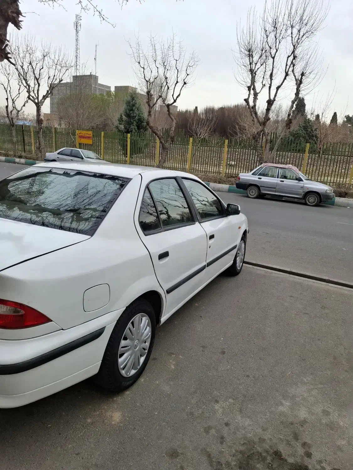 سمند 94 ef7 سفید|خودرو سواری و وانت|تهران, جلیلی|دیوار