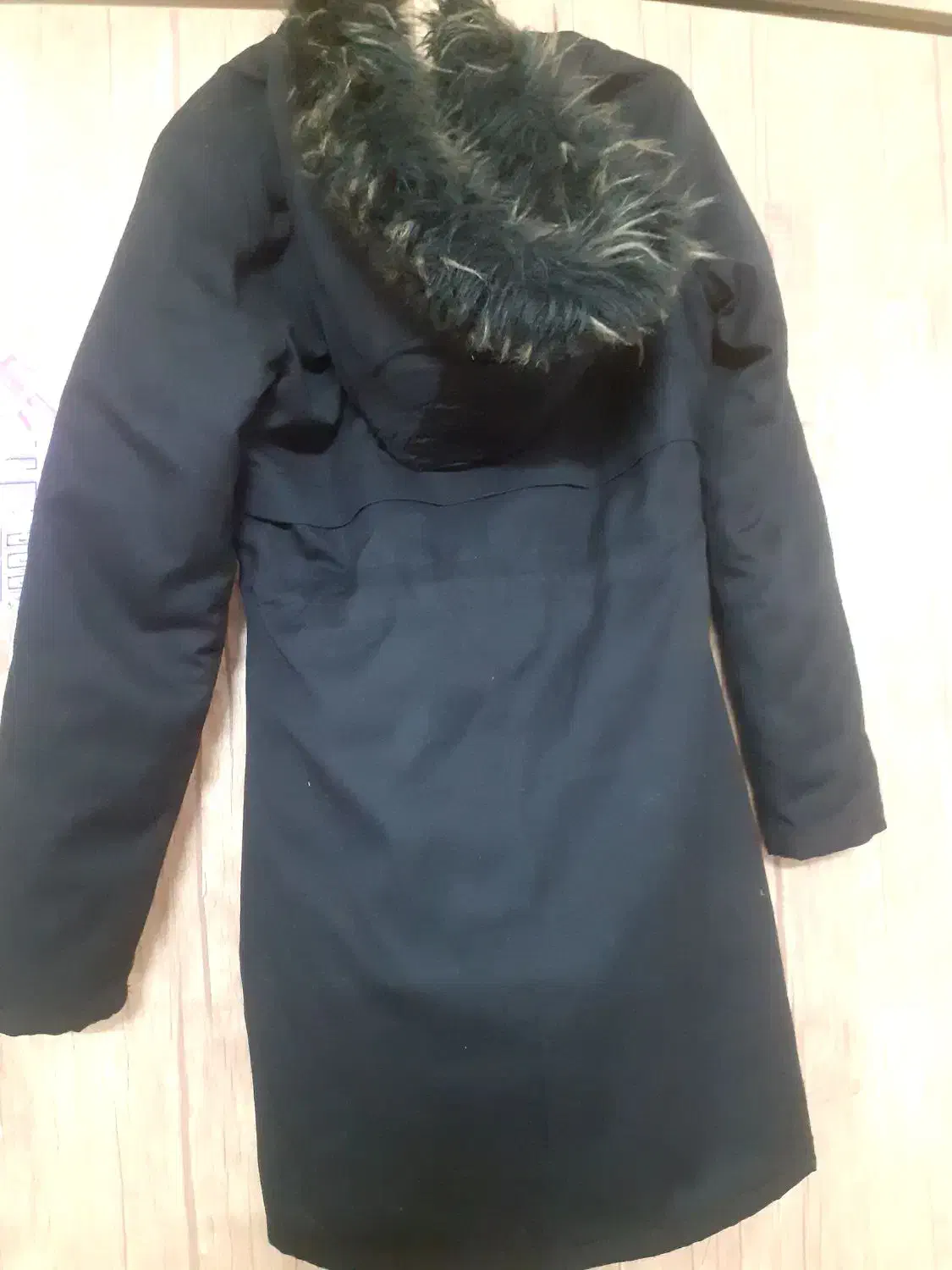 کاپشن کتان مشکی سایز ۳۸ دخترونه|لباس|گنبد کاووس, |دیوار