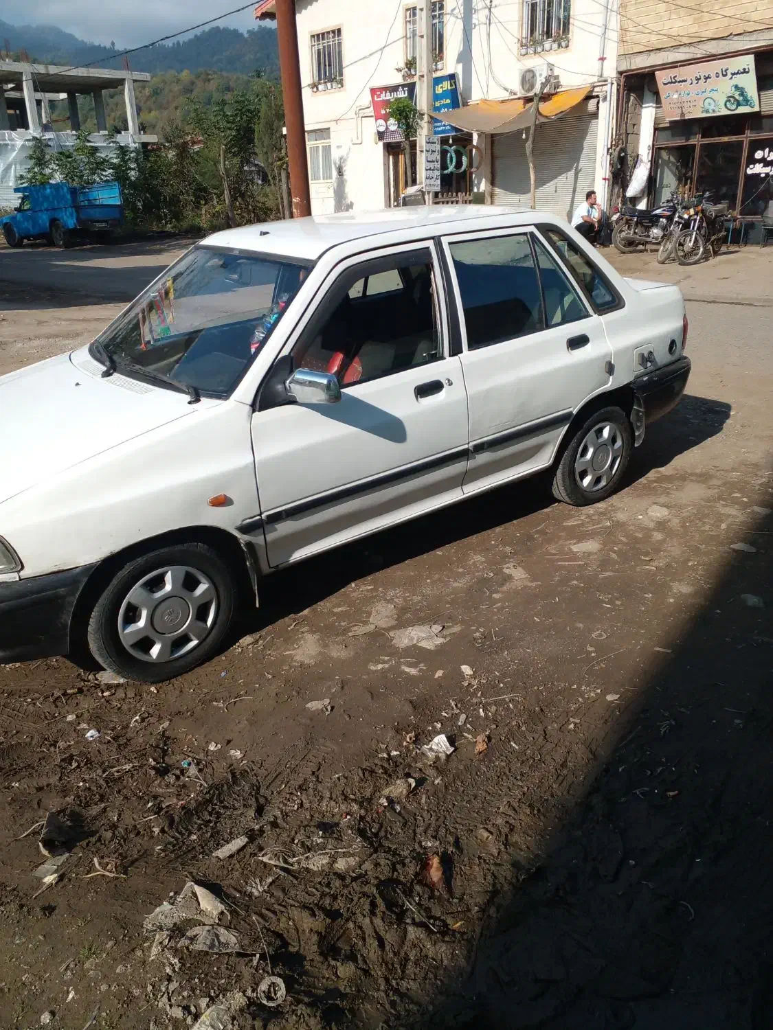 پراید ۸۵سفید  هیدرولیک|خودرو سواری و وانت|لیسار, |دیوار