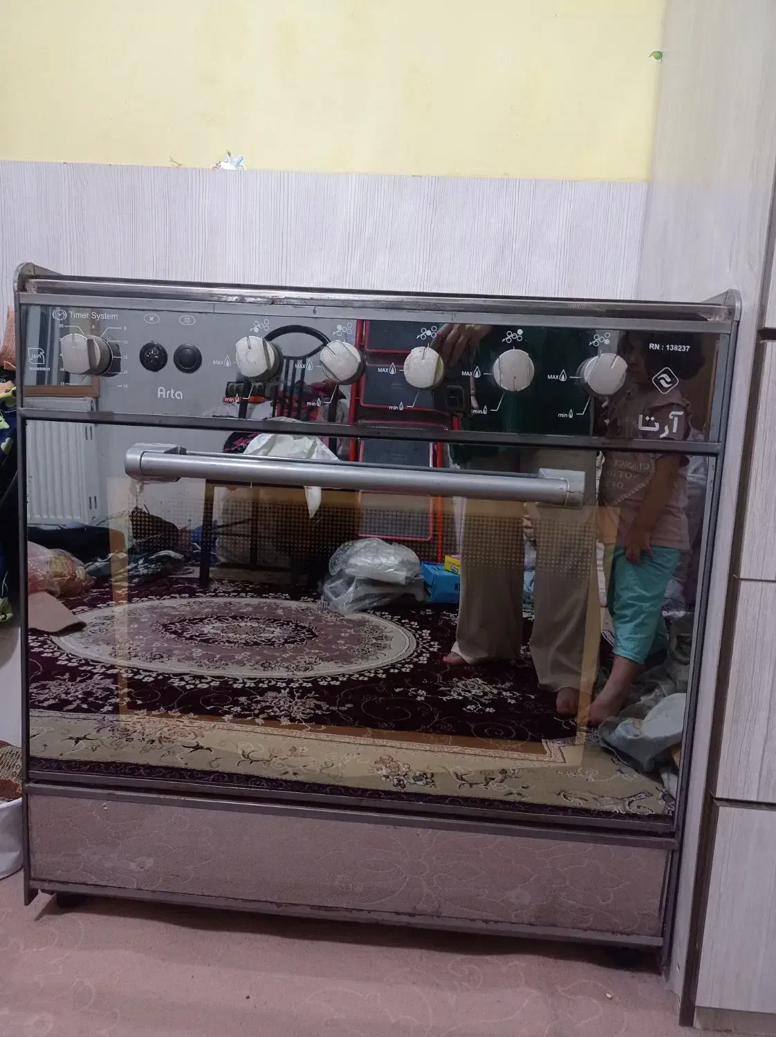 اجاق گاز طرح فر|اجاق گاز و لوازم برقی پخت‌وپز|شهریار, یوسف آباد صیرفی|دیوار