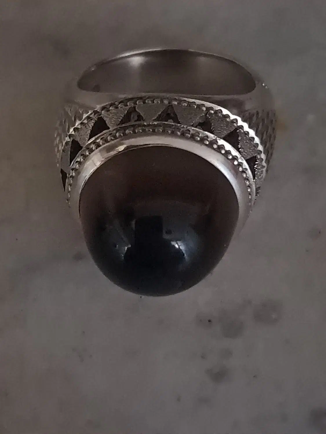 فروش انگشتر عقیق شجر فدیوم دست ساز|جواهرات|الوند, |دیوار