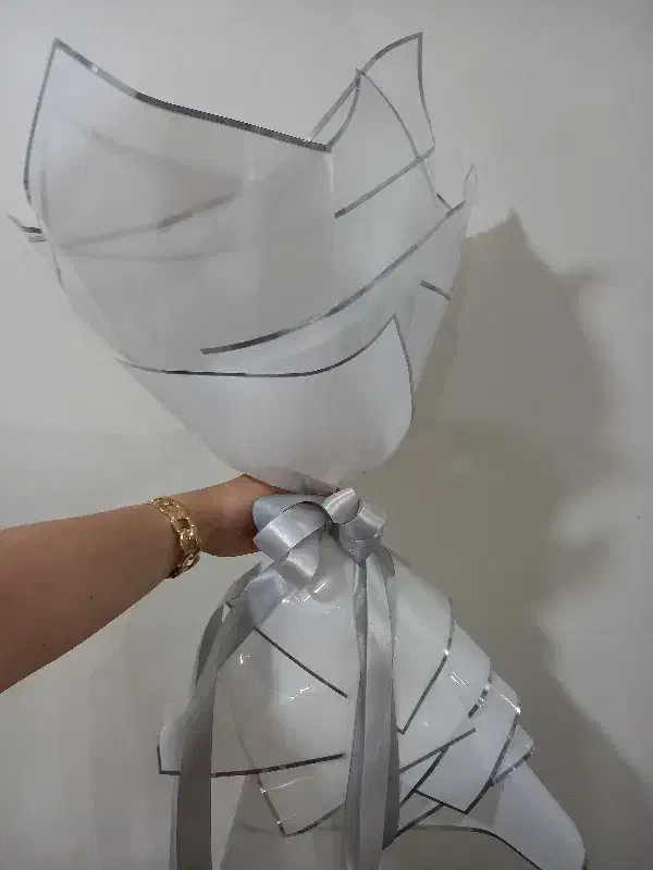 گل مصنوعی آبی و نقره ای|گل مصنوعی|فرخ‌شهر, |دیوار