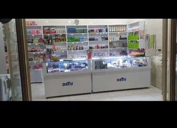 قفسه و پیشخوان mdf|کتابخانه، شلف، قفسه‌های دیواری|کرمانشاه, |دیوار