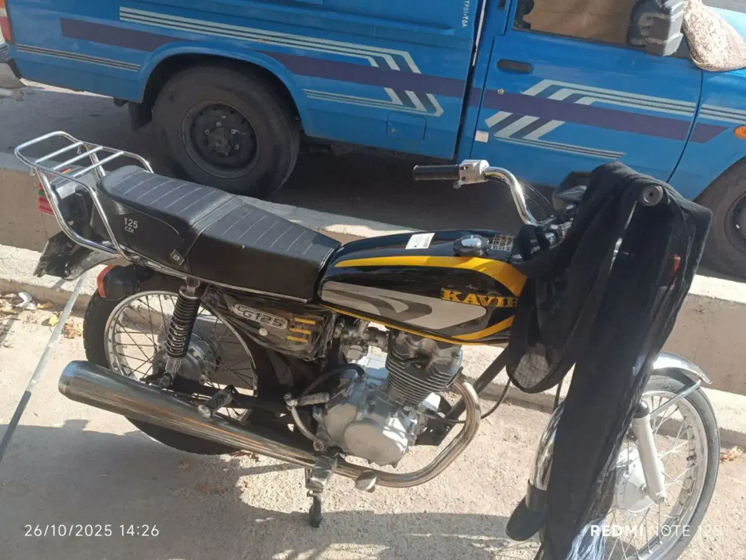 موتورهندا۱۲۵فوق درحدعروسک مدل ۸۲|موتورسیکلت|قم, پردیسان|دیوار