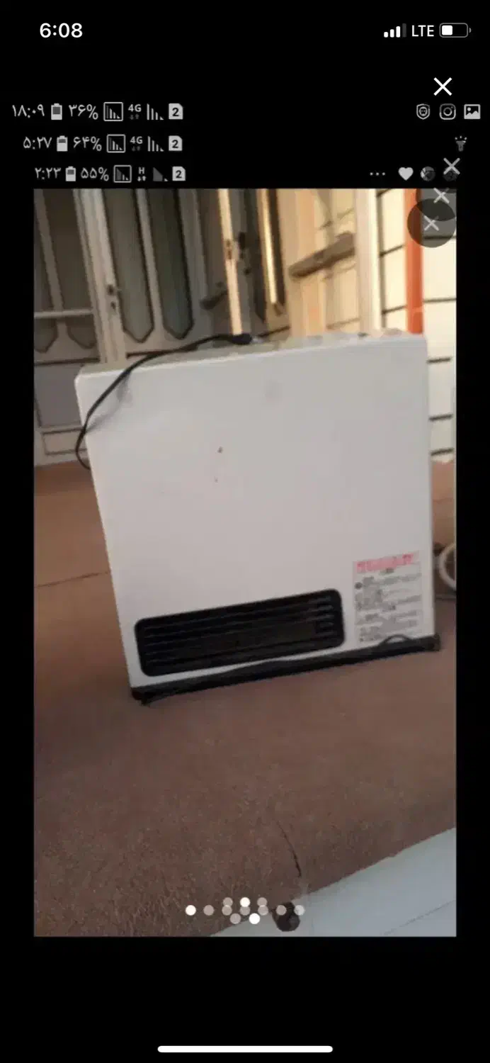 بخاری ژاپنی۴هزاروهفت ۲عدد|بخاری، هیتر، شومینه|تهران, مختاری|دیوار