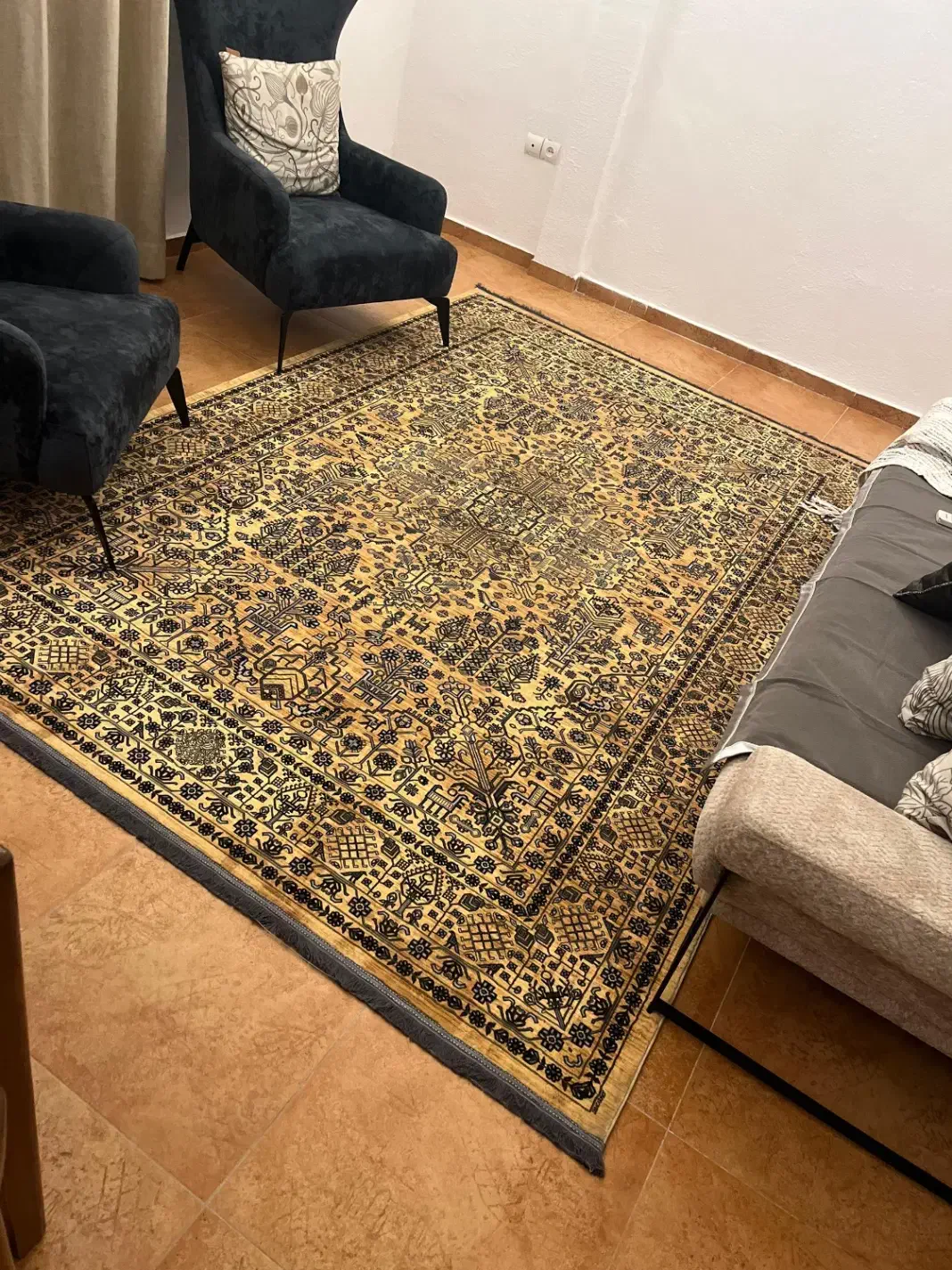 فرش کاشان|فرش|کیش, |دیوار