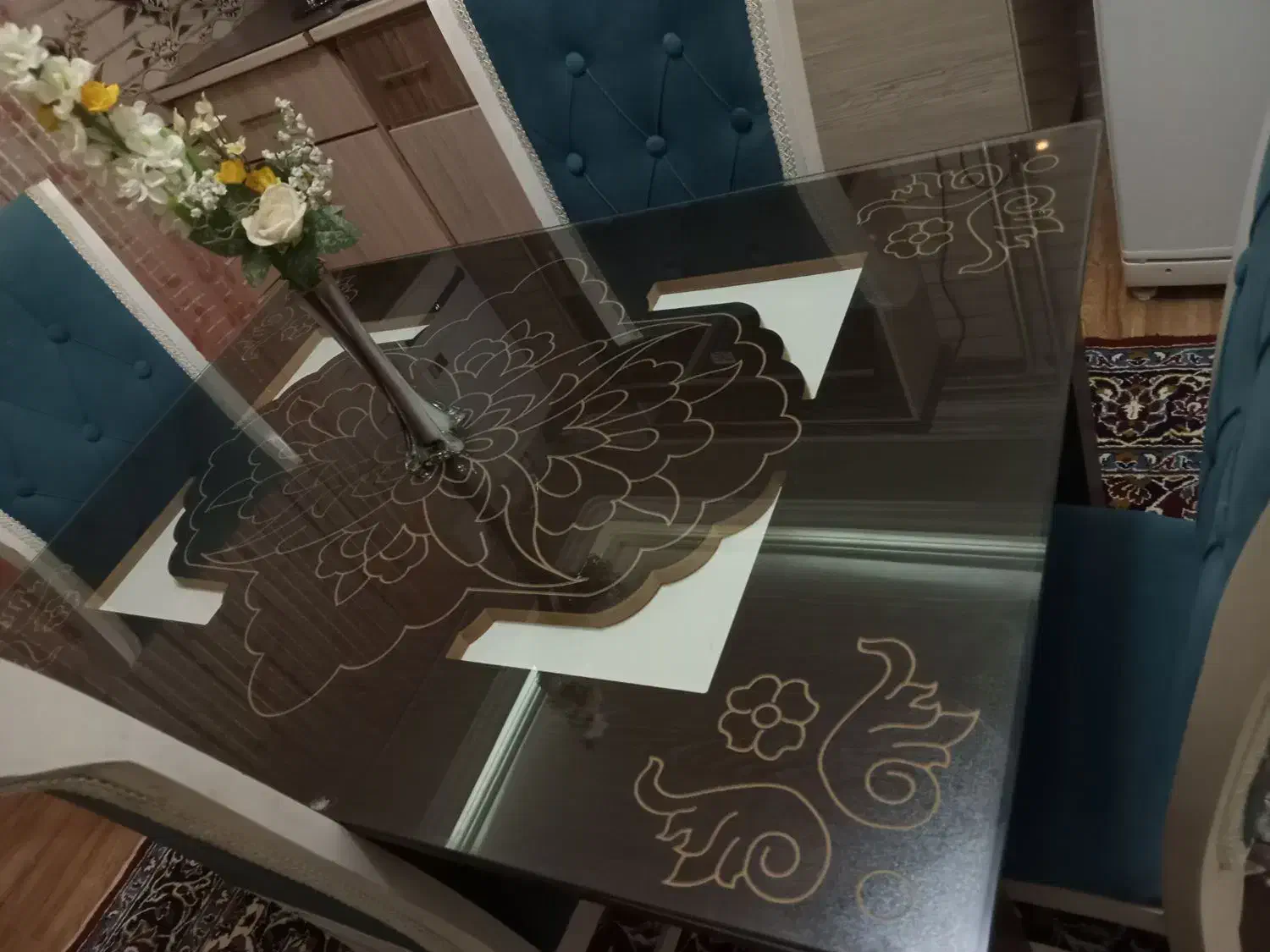 میز غذا خوری|میز و صندلی غذاخوری|ارومیه, |دیوار