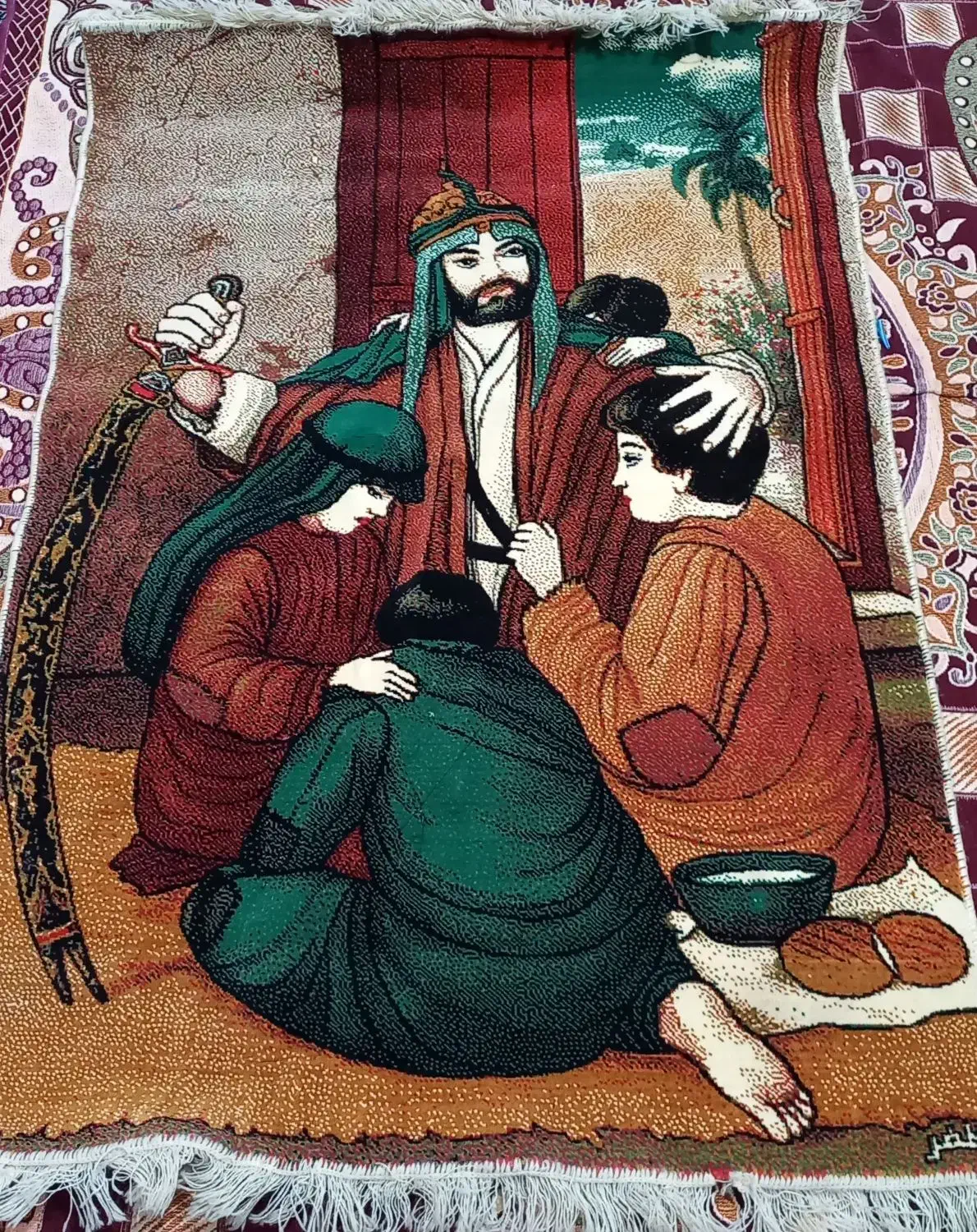 قالیچه نو|فرش|اندیمشک, |دیوار