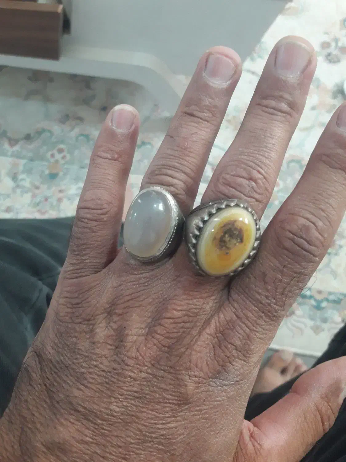 انگشترفروشی دوعدد500 هزار|بدلیجات|خرم‌آباد, |دیوار