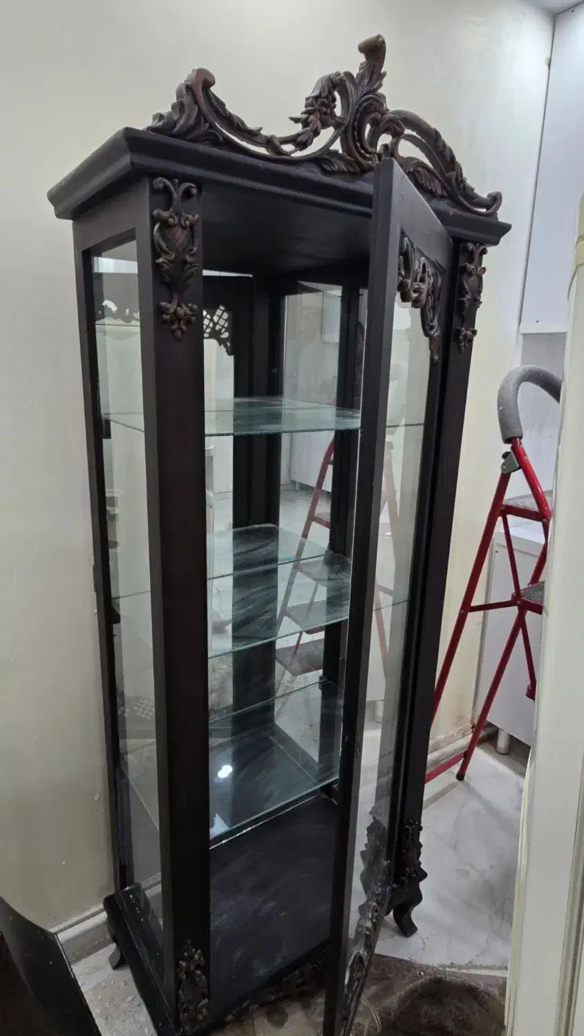 بوفه ۳طبقه چوبی|بوفه، ویترین، کنسول|ملارد, |دیوار