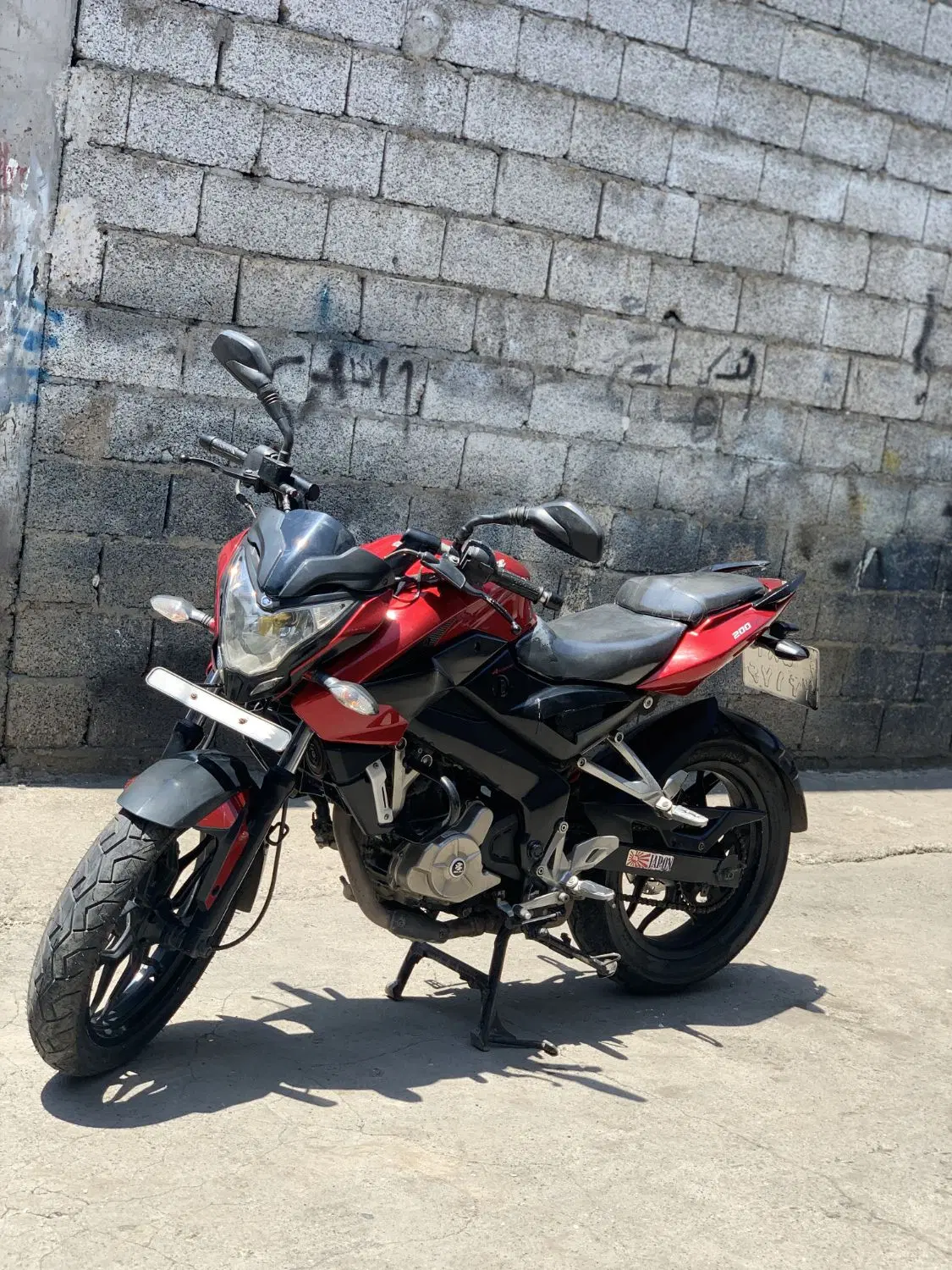 ns 200|موتورسیکلت|رشت, کوی عرفان|دیوار