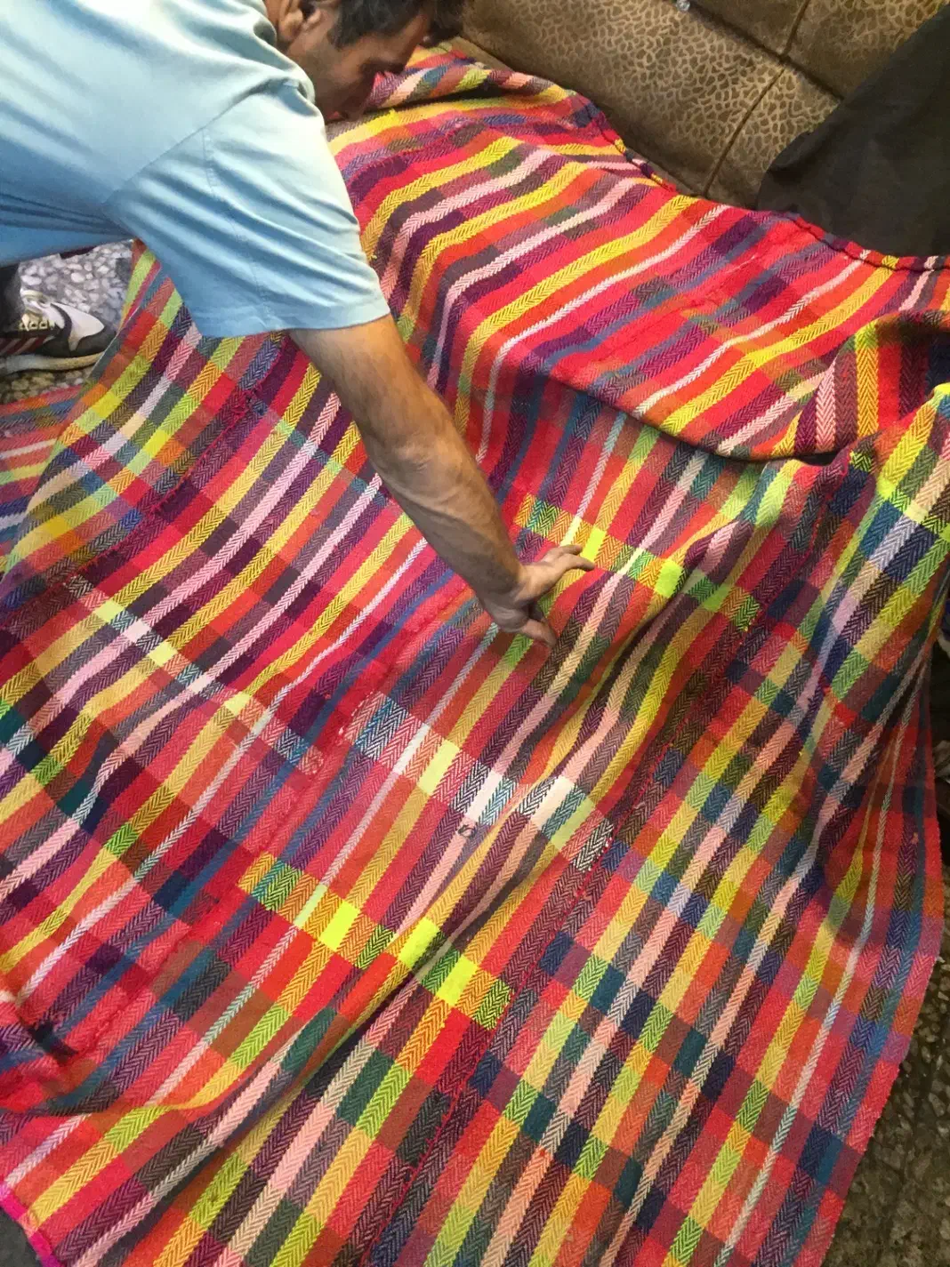 جاجیم دست باف بسیار زیبا|گلیم، جاجیم، گبه|کرج, چهارصد دستگاه|دیوار