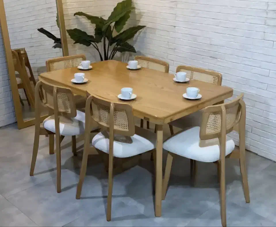 سرویس نهارخوری وغذاخوری//ماهلین|میز و صندلی غذاخوری|کرمان, |دیوار