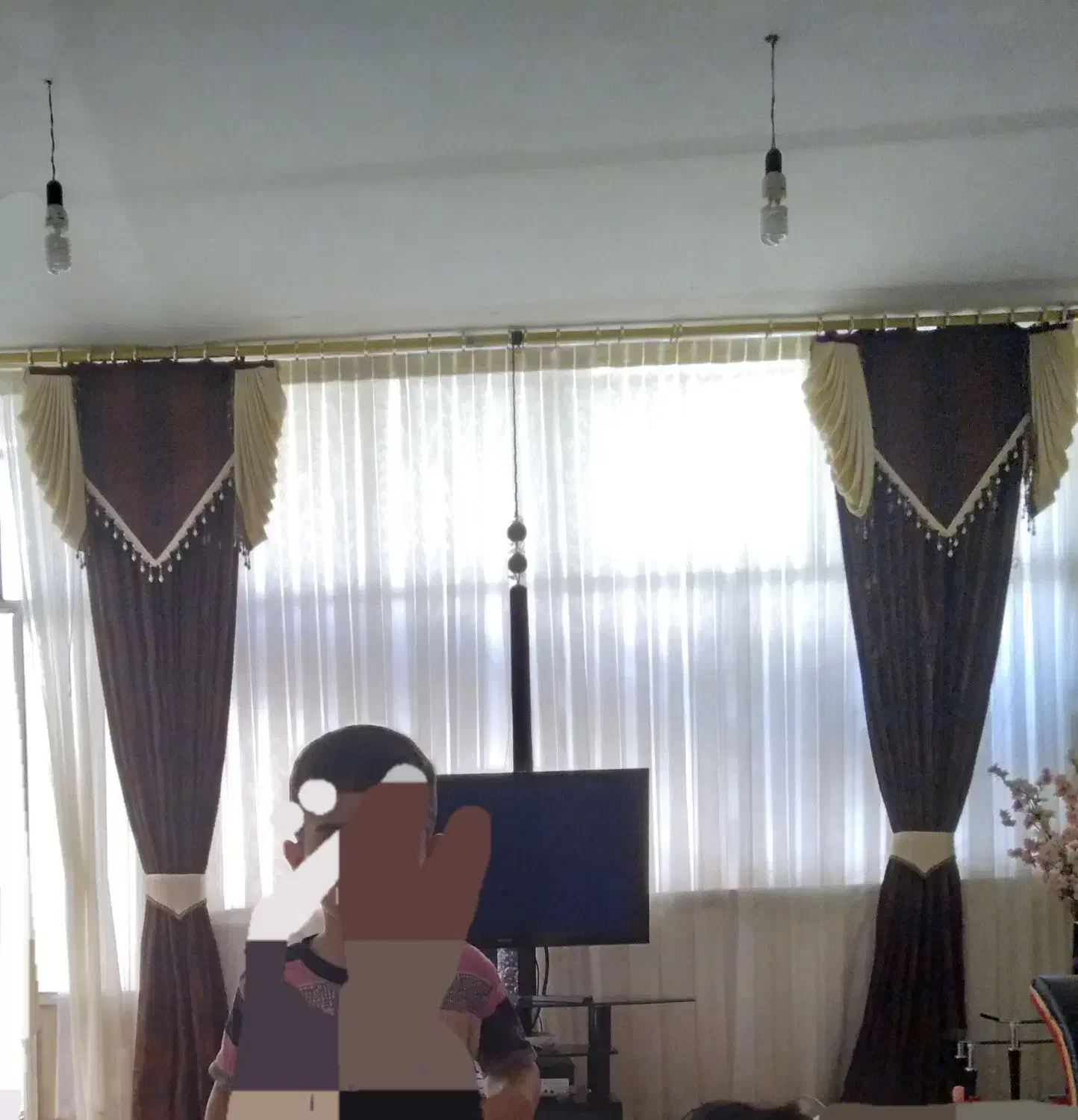 پرده|پرده، رانر، رومیزی|قرچک, زیبا شهر|دیوار