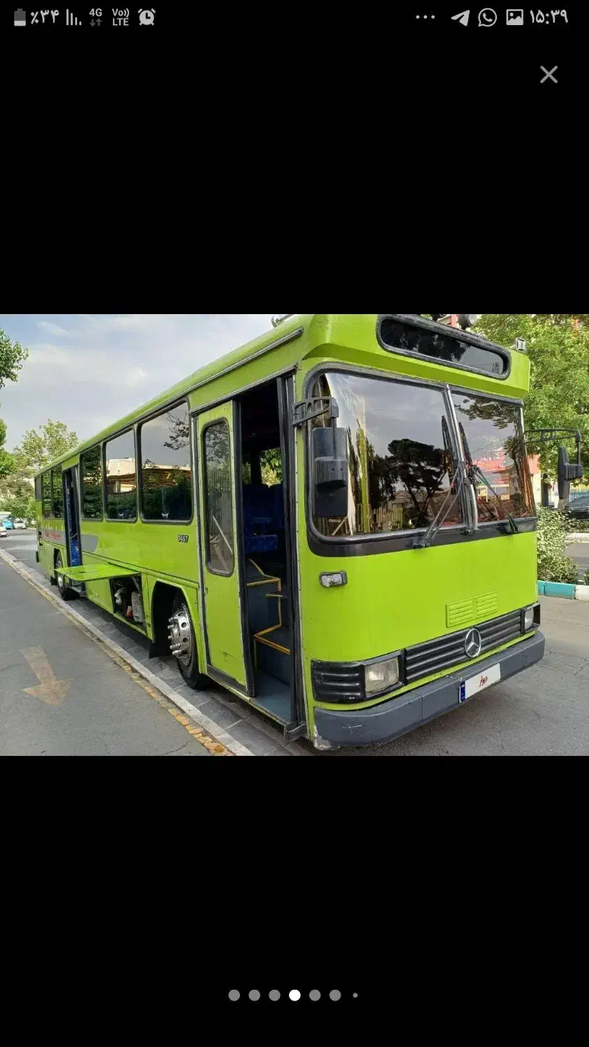 اتوبوس بنز۴۵۷مدل ۸۲|خودرو سنگین|اسلام‌شهر, شهرک سعیدیه|دیوار