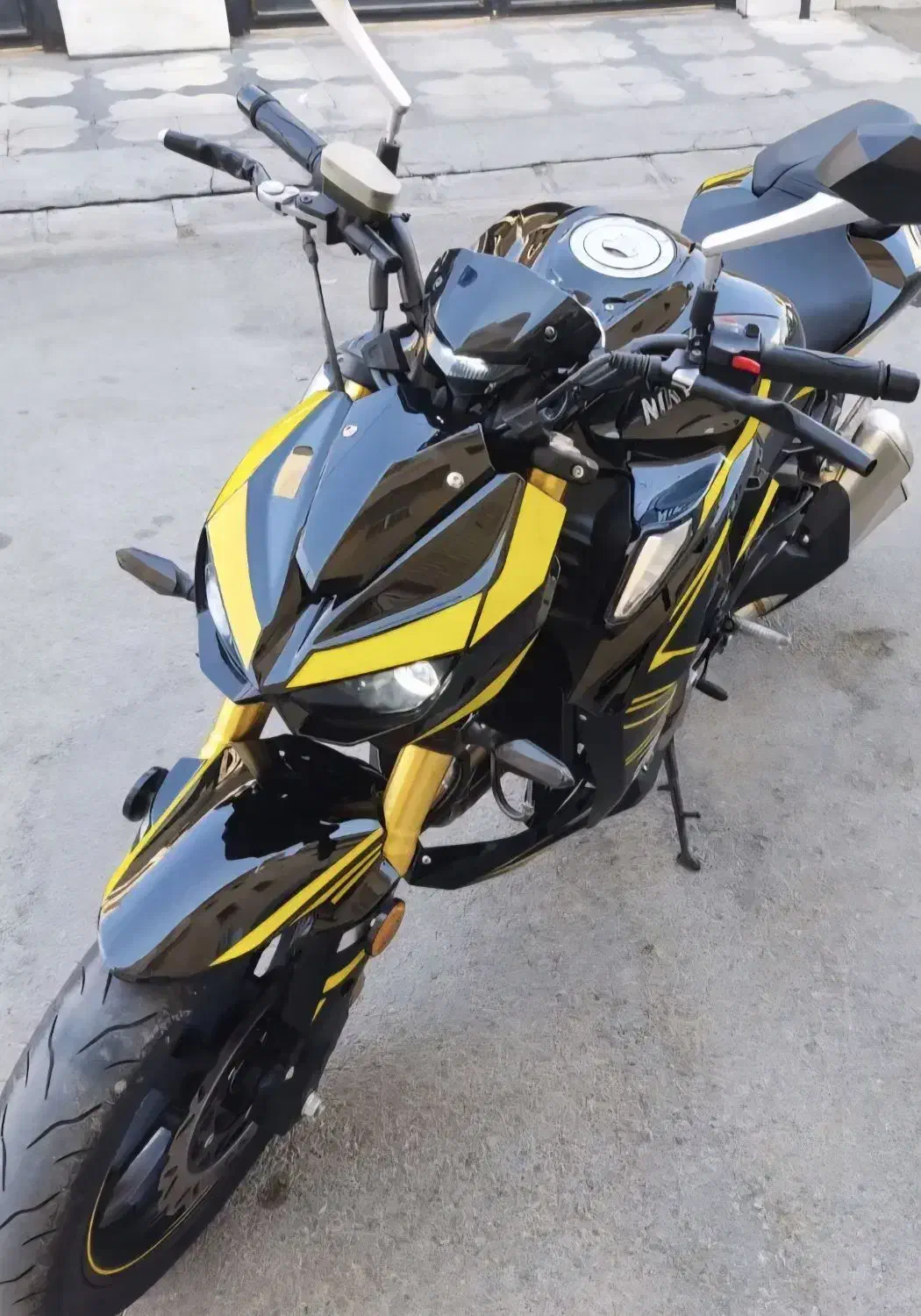 موتور نیکتاز طرح z1000|موتورسیکلت|اهر, |دیوار