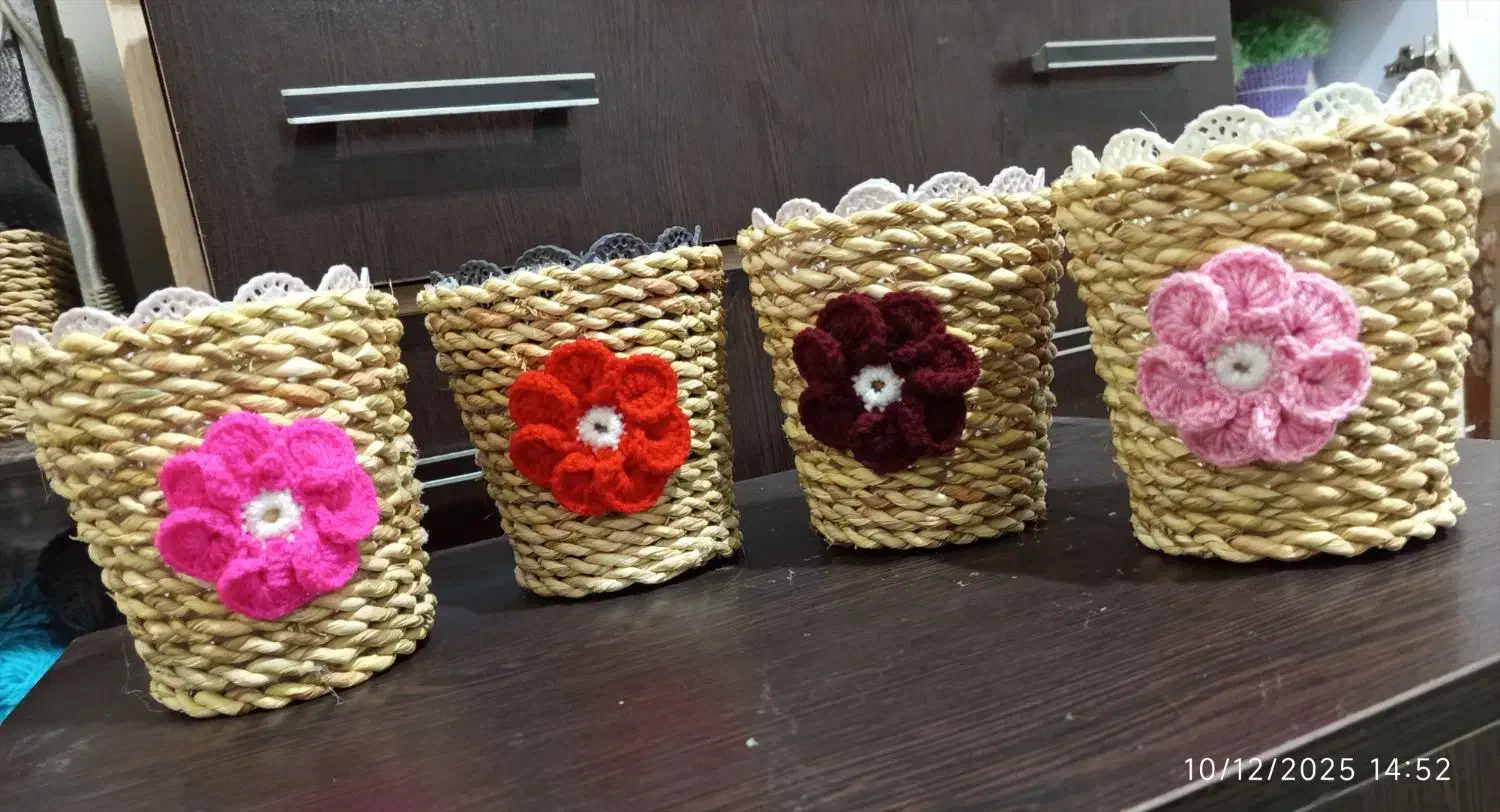 باکس حصیری(جالوازم آرایشی)|صنایع دستی و سایر لوازم تزئینی|بندر انزلی, لیچارگی حسن رود|دیوار