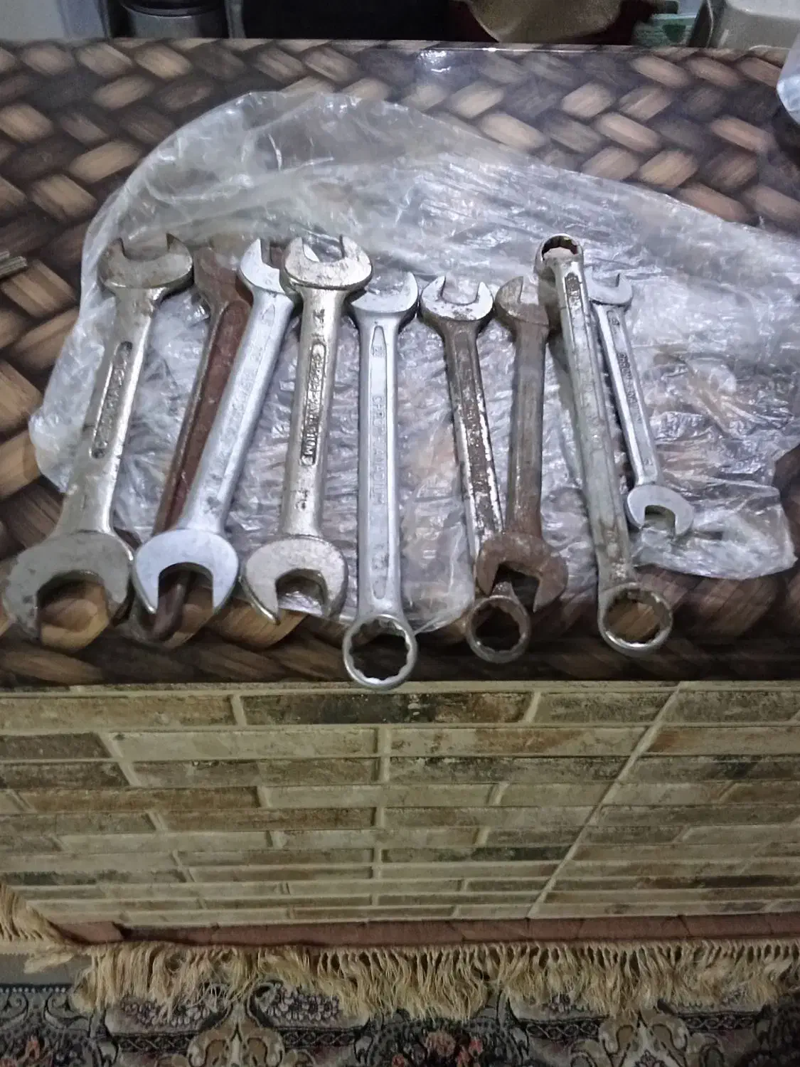 باسلام تعداد ۱۰ عدد آچار فروشی|ابزارآلات|چناران, |دیوار