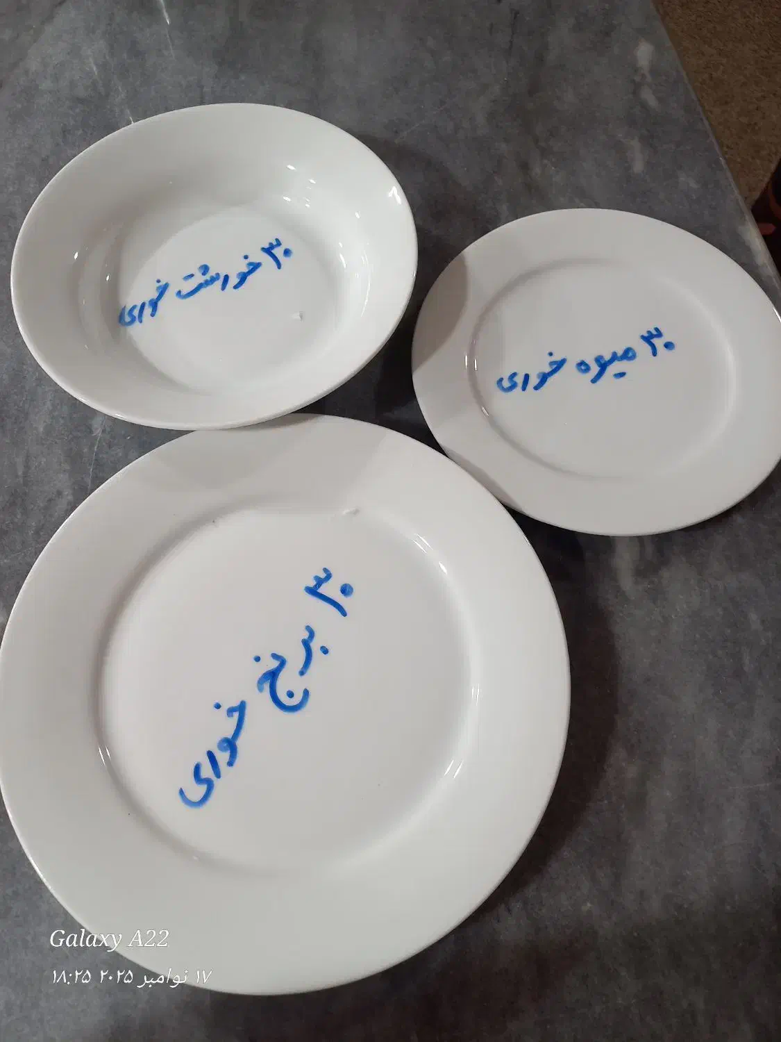 چینی درجه ۳  ساده  سفید|ظروف سرو و پذیرایی|بانه, |دیوار