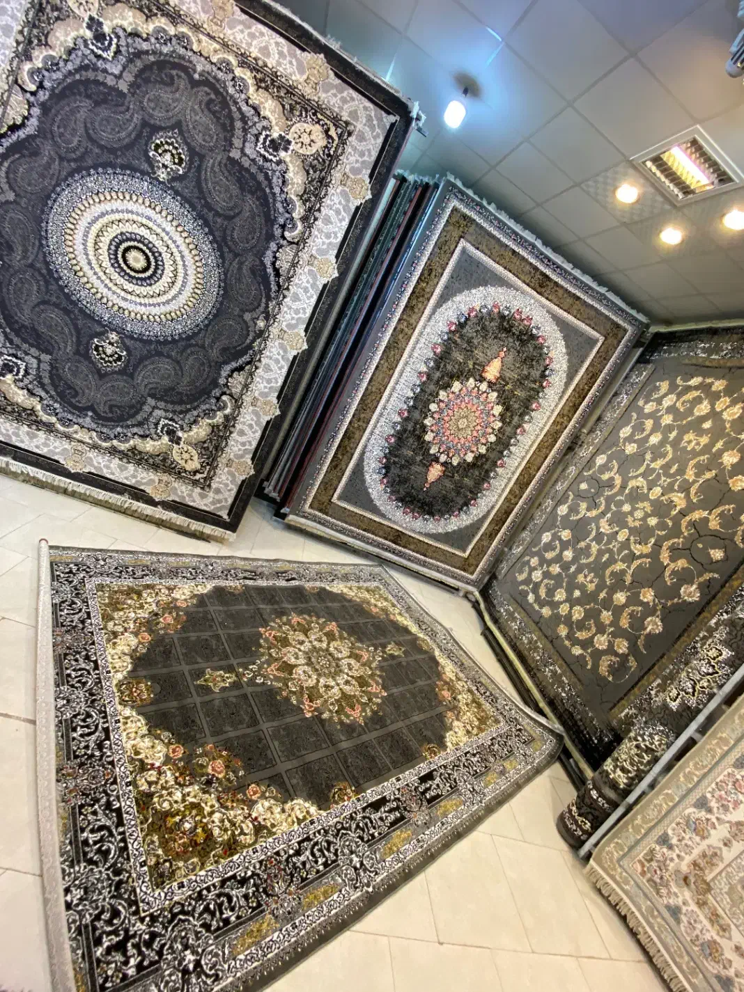 فرش ماشینی مناسب سلطنتی درباری مدرن پتینه|فرش|مشهد, نوید|دیوار