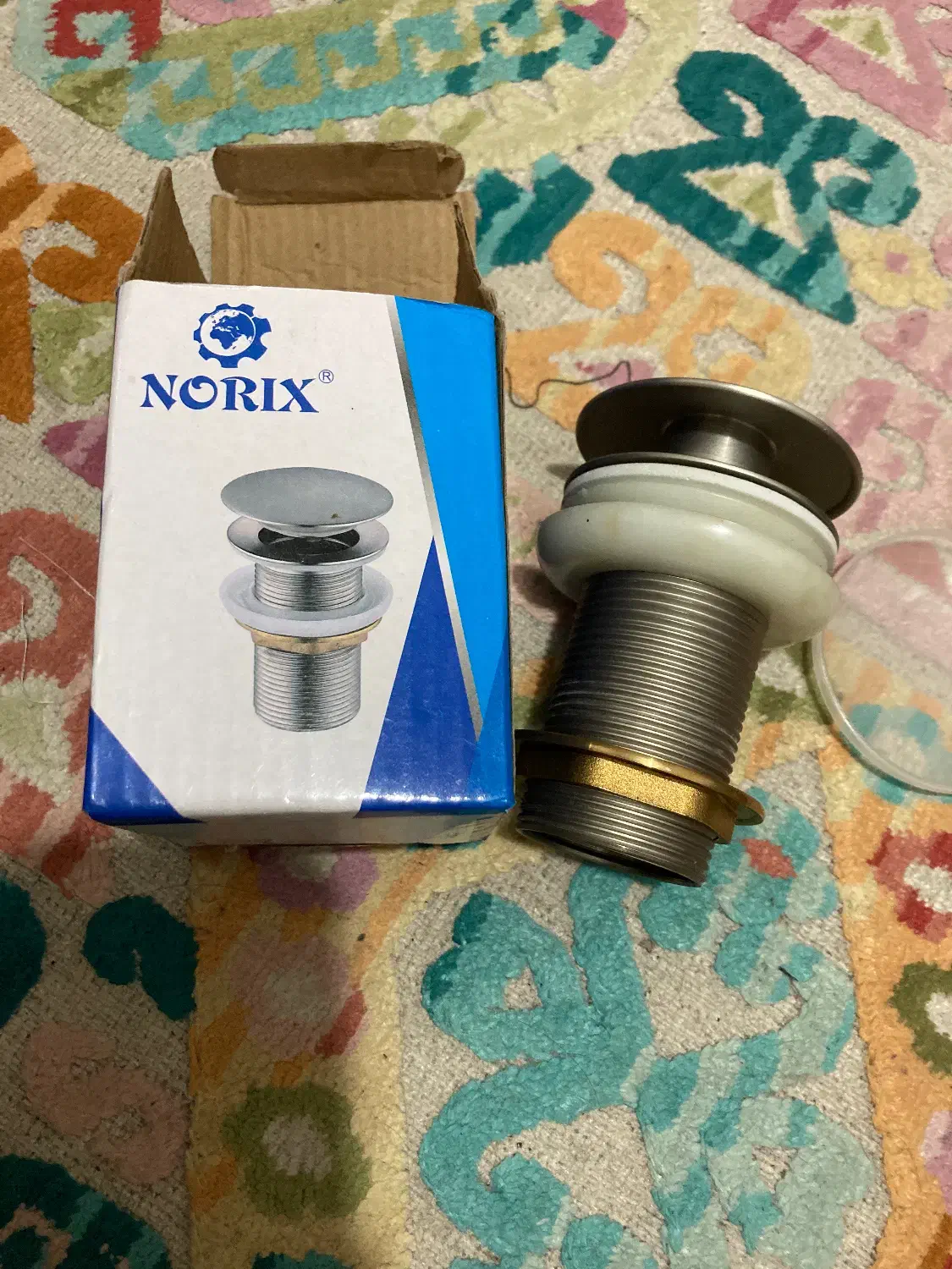 زیراب سیفون روشویی اوتوماتیک|لوازم سرویس بهداشتی|رشت, امین الضرب|دیوار