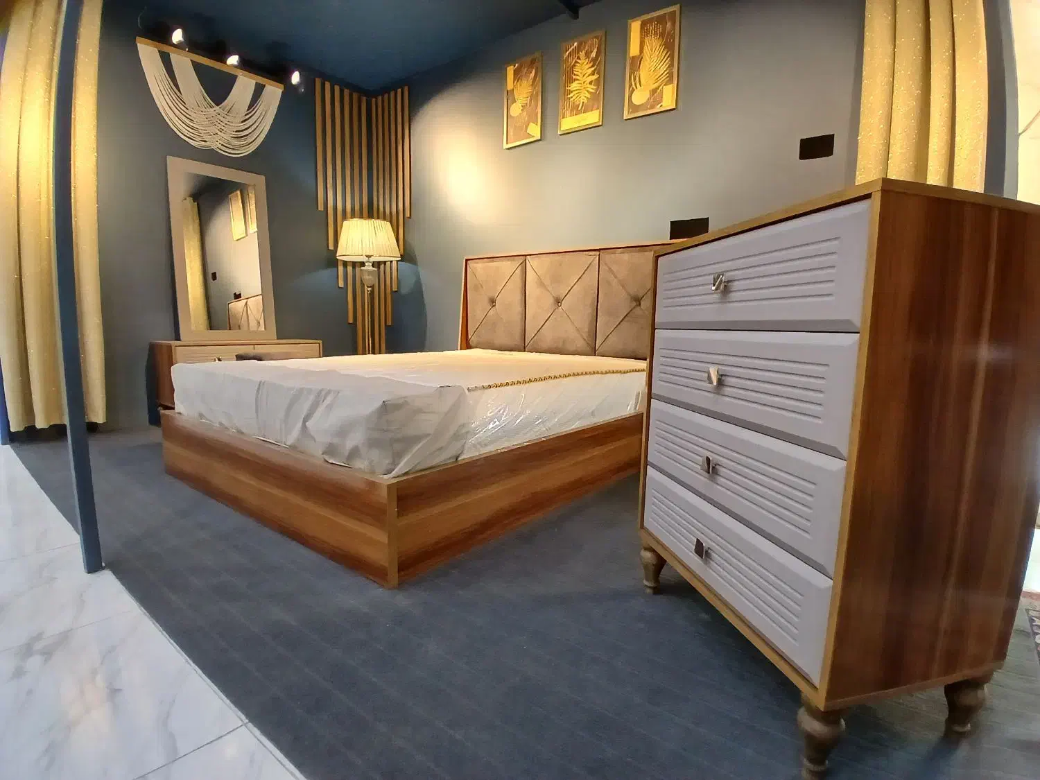 سرویس خواب قائم.مدل گلوریا|تخت و سرویس خواب|کرمانشاه, |دیوار