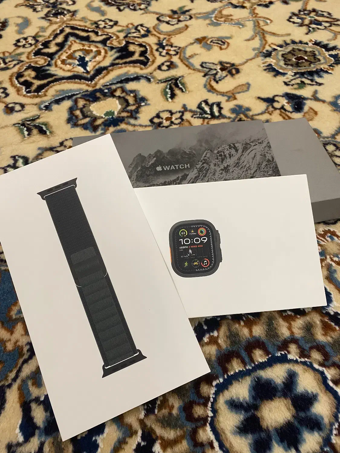 اپل واچ الترا۲ تیتانیوم apple watch ultra2 49mm|لوازم جانبی موبایل و تبلت|تهران, قلهک|دیوار