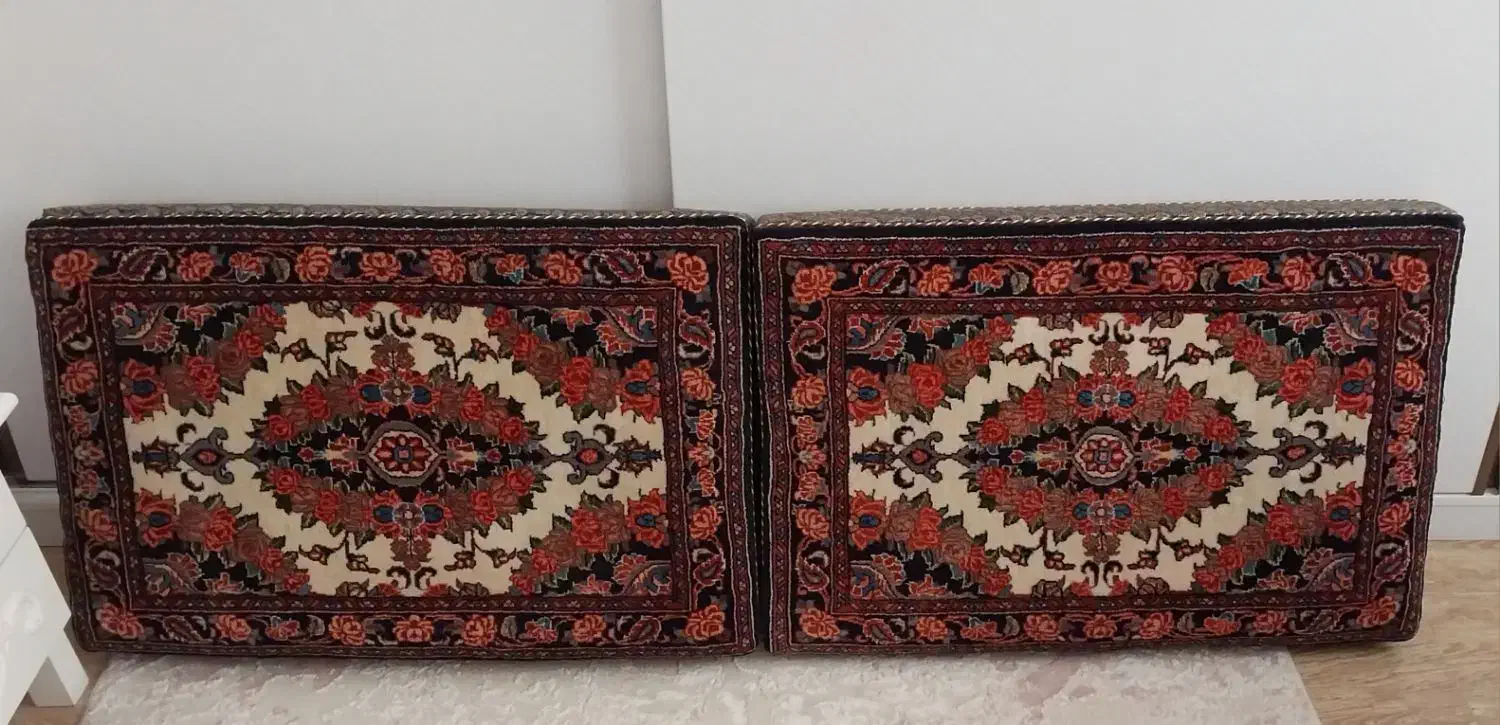 پشتی دستبافت بیجار|پشتی|زنجان, |دیوار