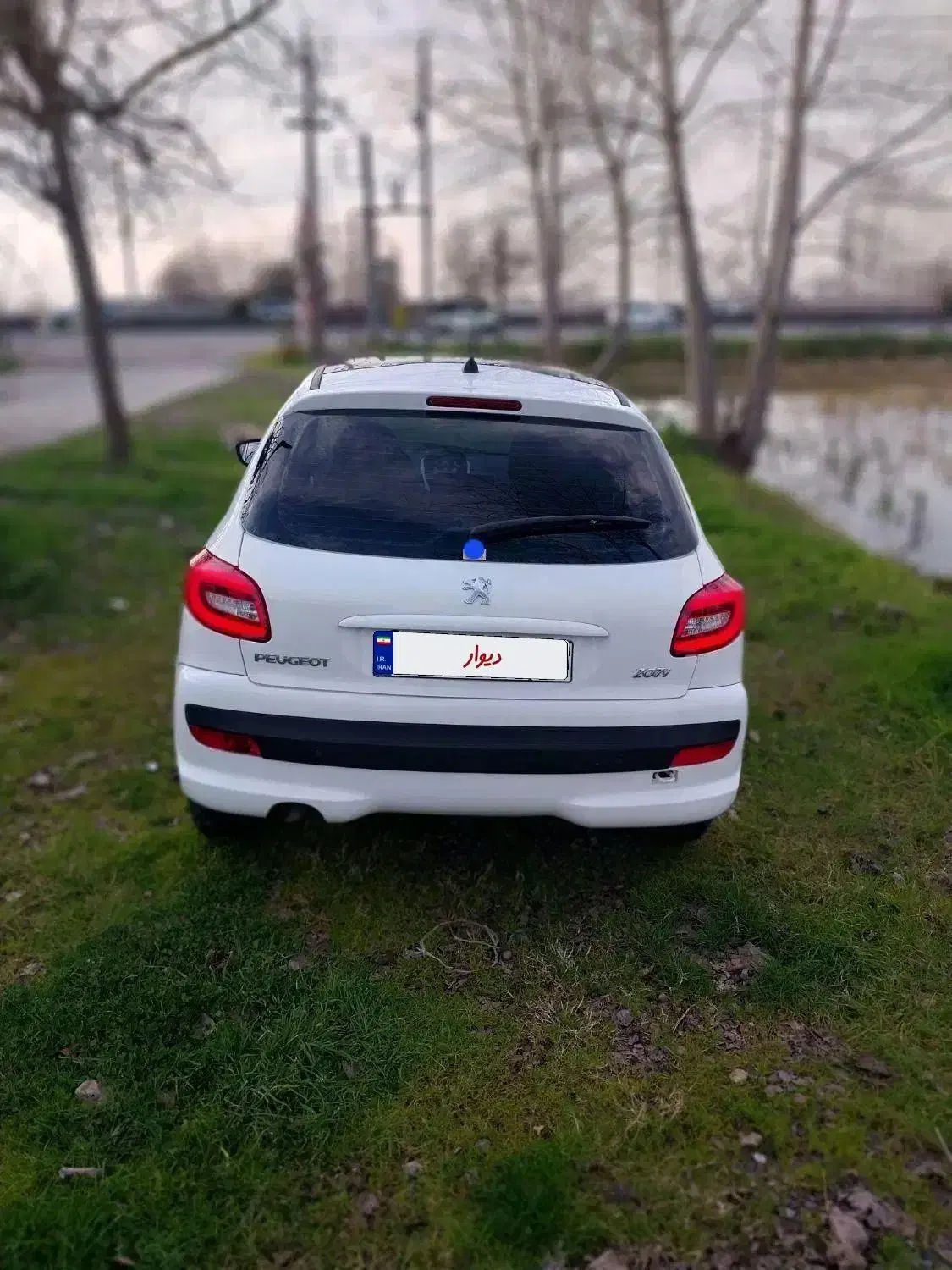 207 پانا ارتقا یافته در حد صفر خشک|خودرو سواری و وانت|خمام, |دیوار