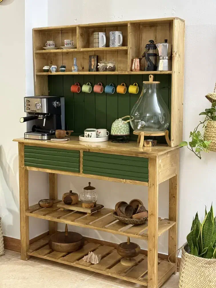 کافی بار چوبی|بوفه، ویترین، کنسول|ورامین, ورامین|دیوار