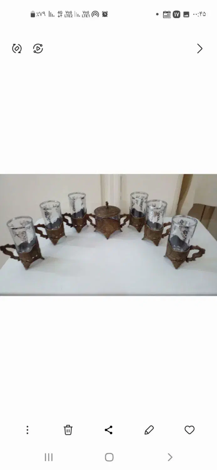 ظروف چینی گل برجسته|ظروف سرو و پذیرایی|بروجرد, |دیوار