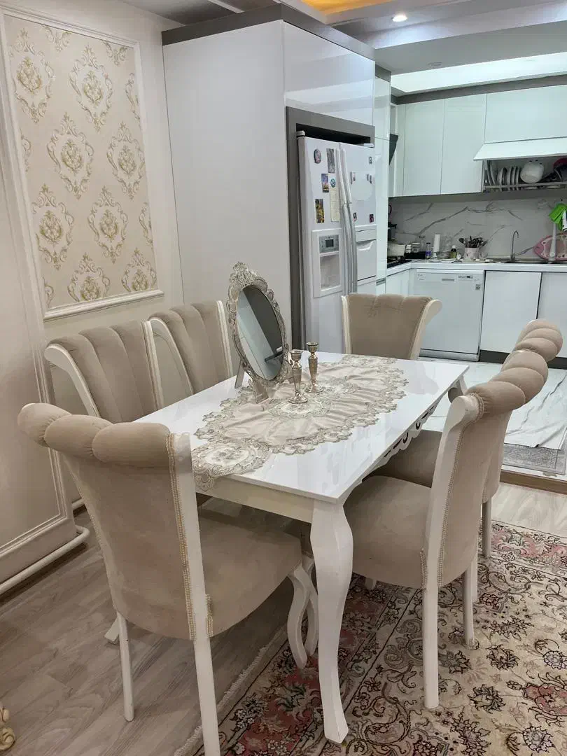 میز و صندلی نهار خوری شش نفره|میز و صندلی غذاخوری|تبریز, |دیوار