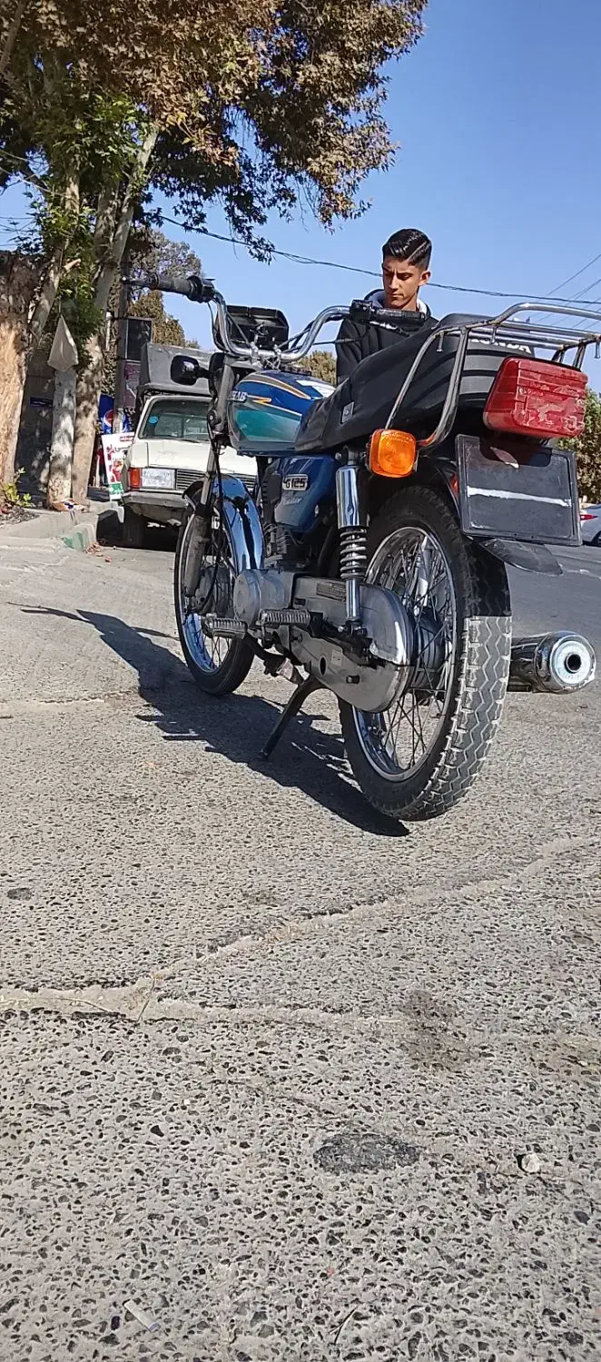 موتور هندا ۱۲۵ آبی|موتورسیکلت|شهریار, رزکان|دیوار