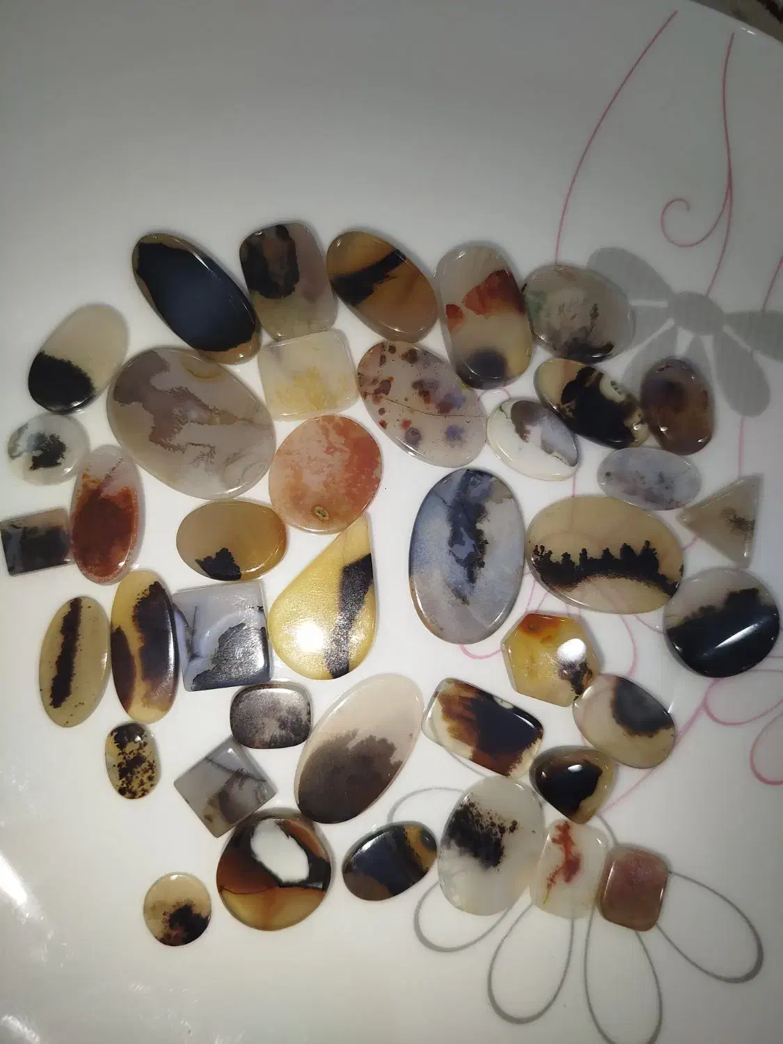 سنگ شجر مصور|جواهرات|شاهینشهر, مخابرات (شهید بهشتی)|دیوار