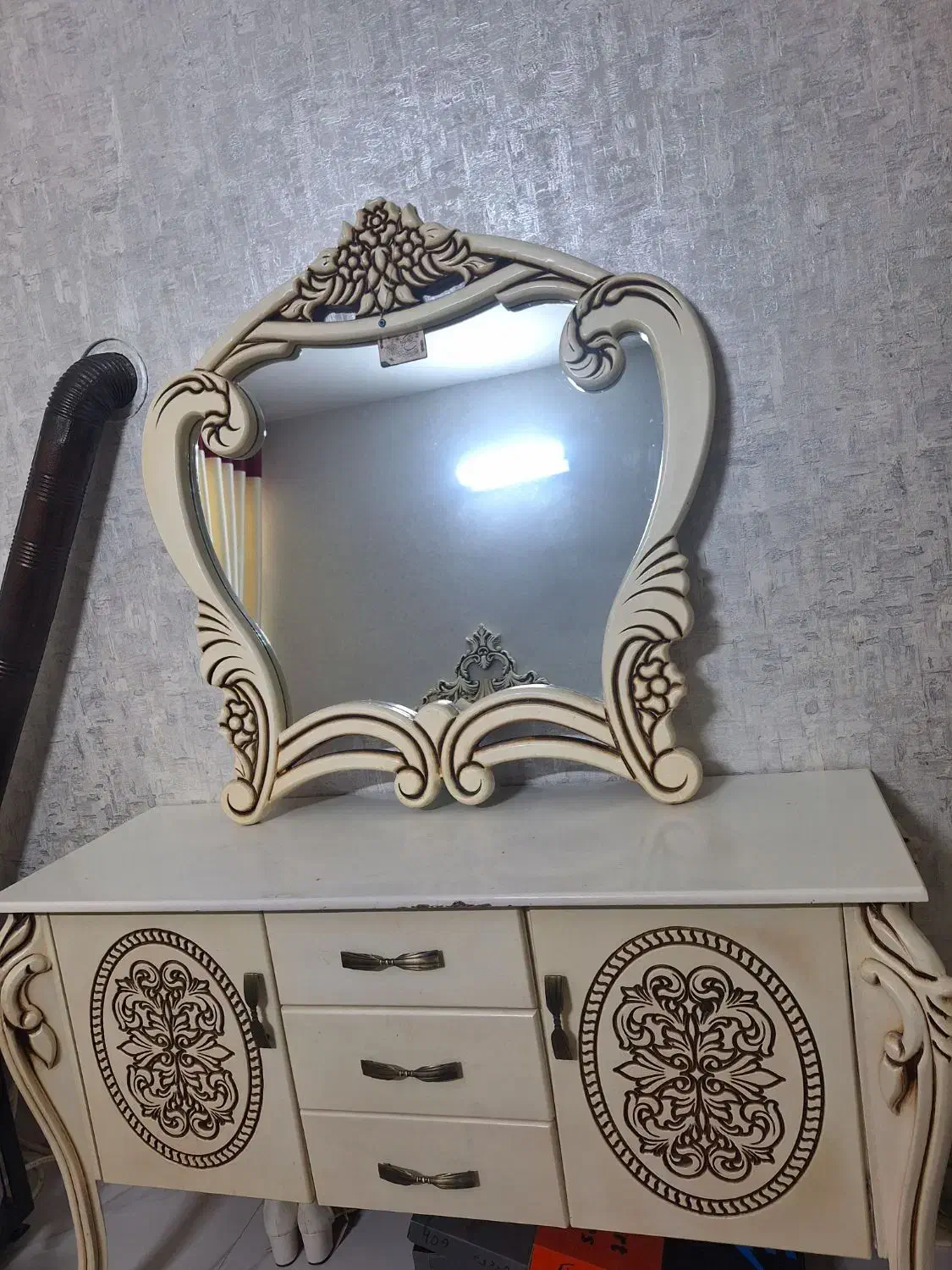 کمد لباس ومیزآرایش|جاکفشی، کمد، دراور|بجنورد, |دیوار