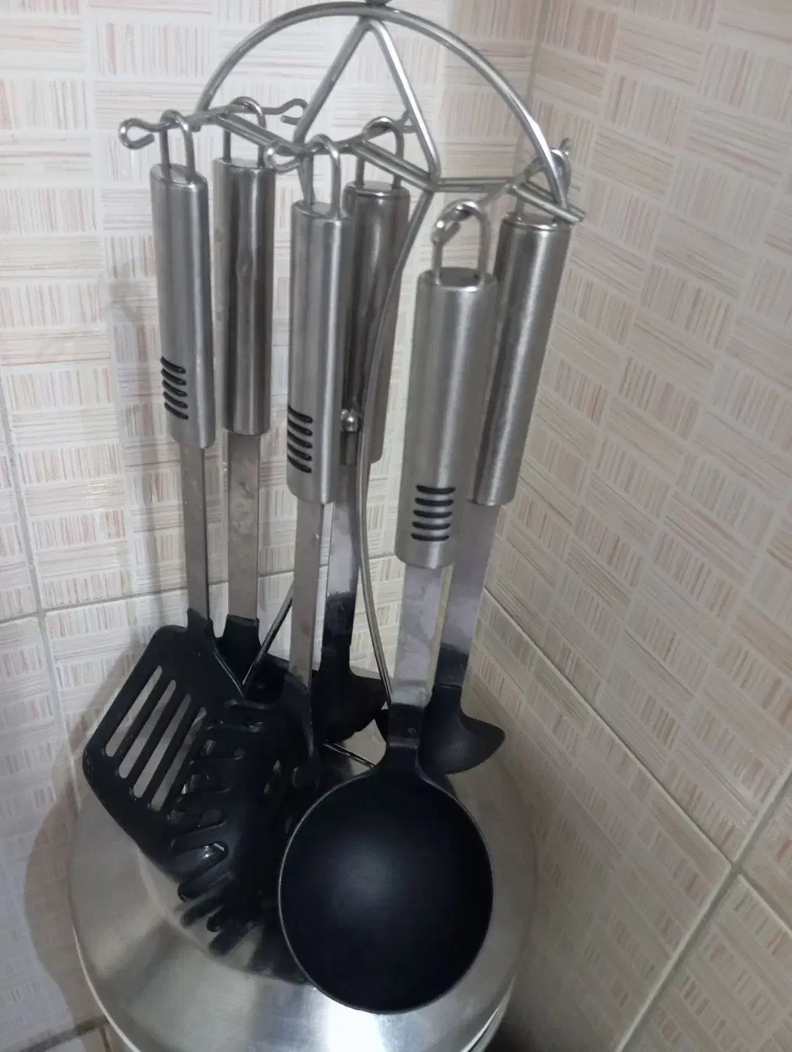 کف گیر ملاقه|ظروف پخت‌وپز|قرچک, شهرک گلها|دیوار