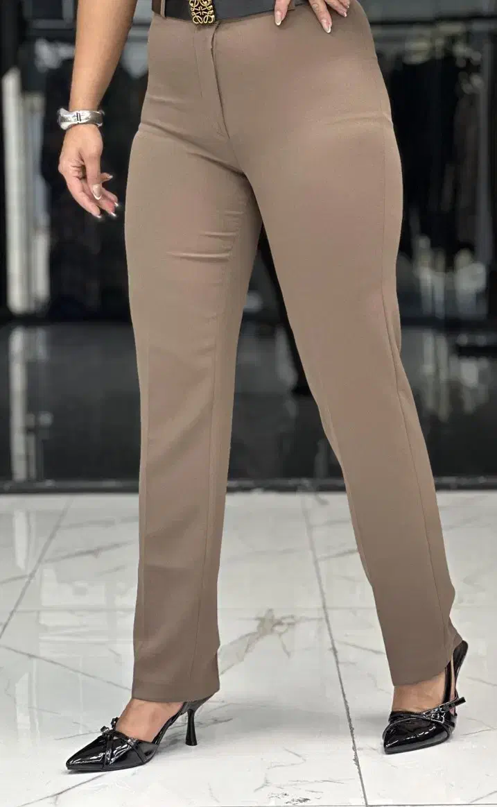 شلوار زنانه ماریا (مازراتی) راسته سایز بزرگ و کوچک|لباس|ایلام, |دیوار