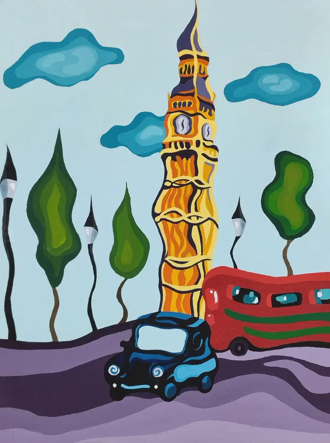 تابلو نقاشی|تابلو، نقاشی، عکس|برخوار, |دیوار