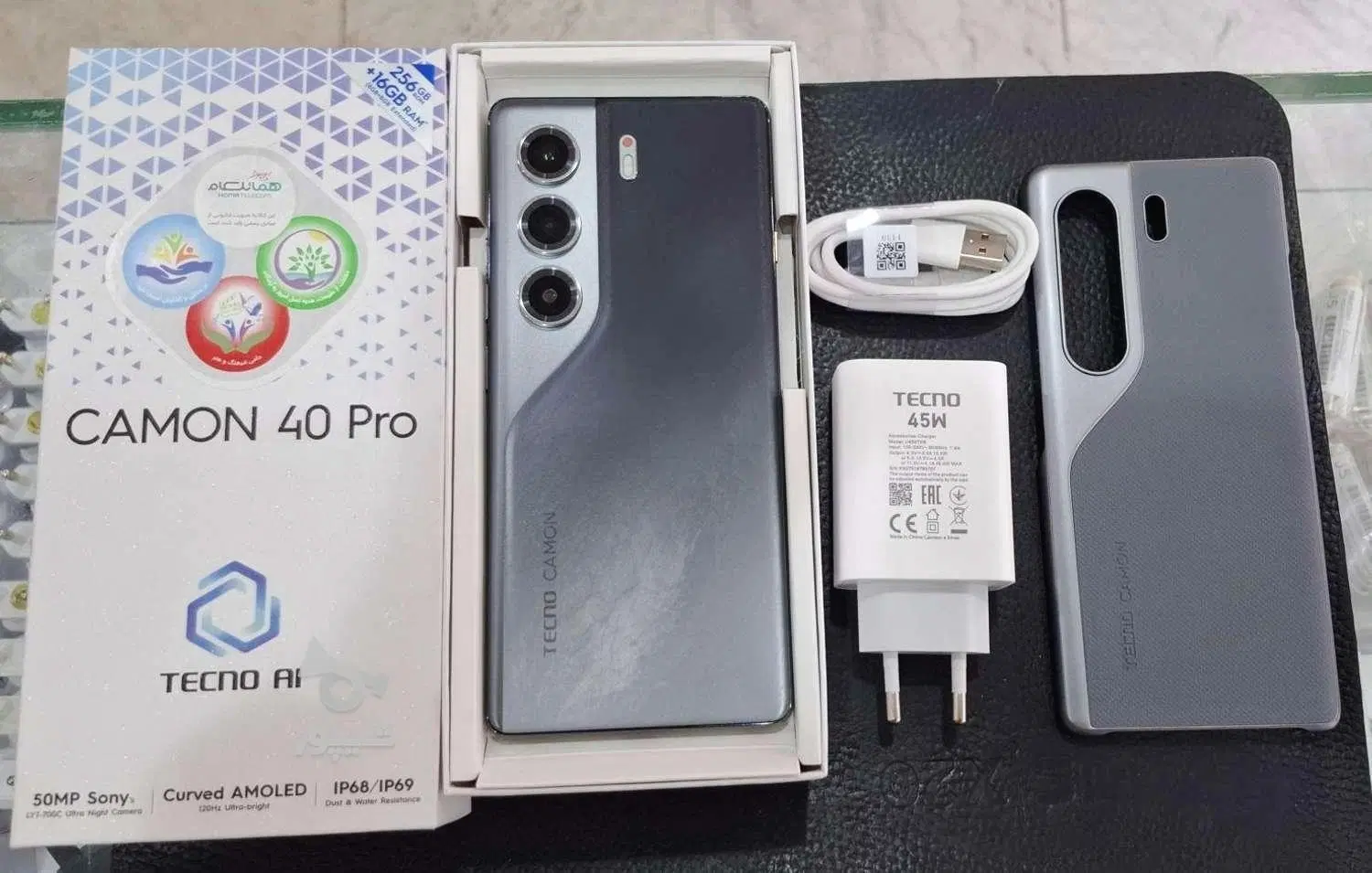 tecno camon 40 pro گوشی ۴G|موبایل|عباس‌آباد, |دیوار